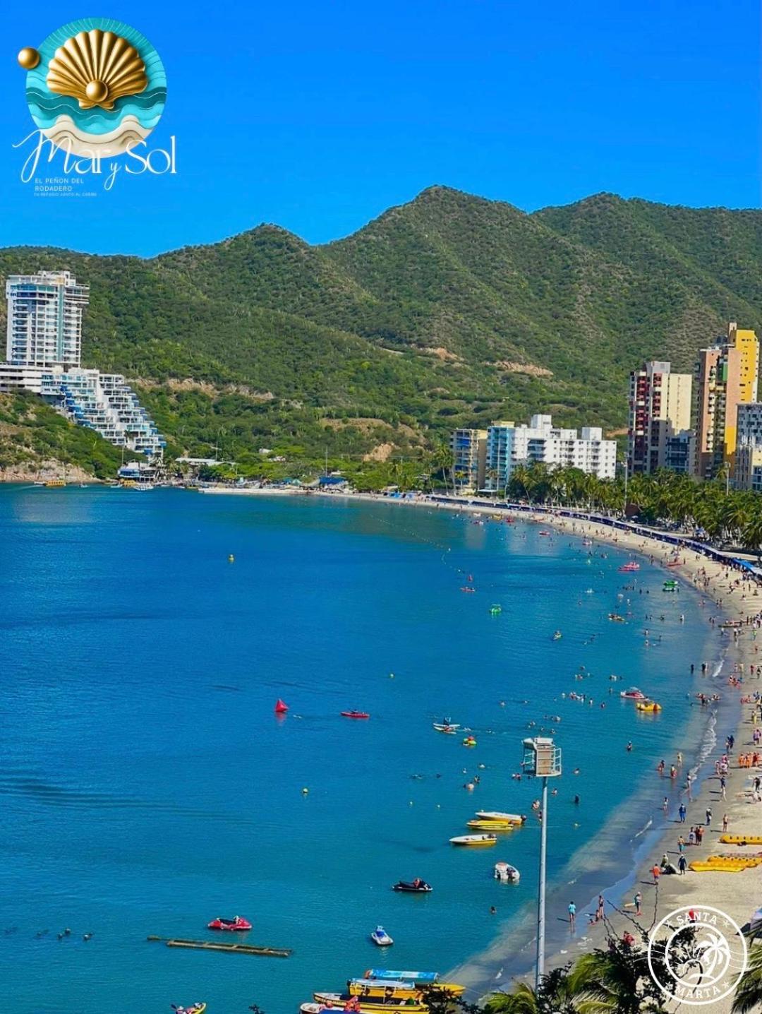 El peñón del rodadero Santa Marta  Exterior foto